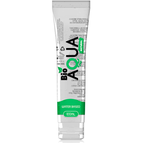 BIOAQUA - LUBRIFIANT INGRÉDIENTS NATURELS À BASE D'EAU