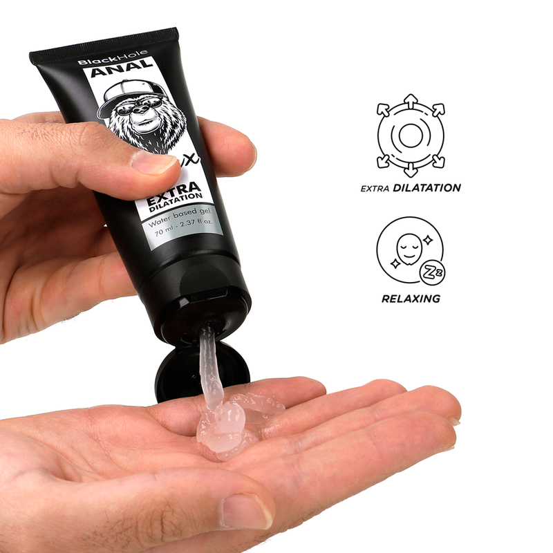 BLACK HOLE - GEL DE DILATATION ANALE À BASE D'EAU