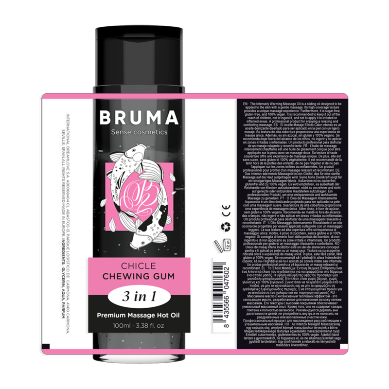 BRUMA - HUILE DE MASSAGE PREMIUM EFFET CHALEUR