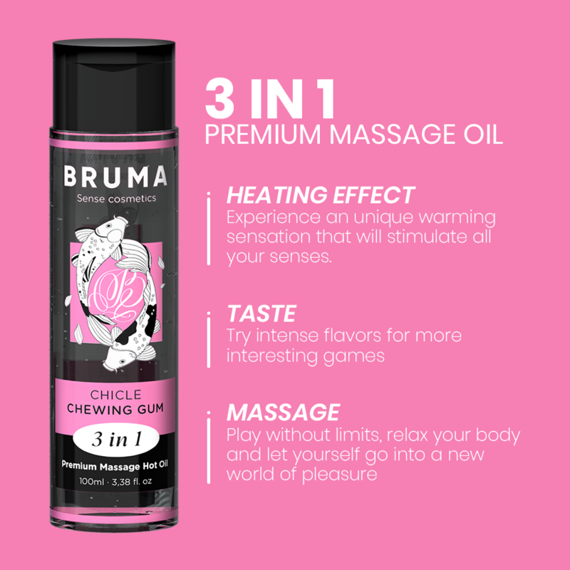 BRUMA - HUILE DE MASSAGE PREMIUM EFFET CHALEUR