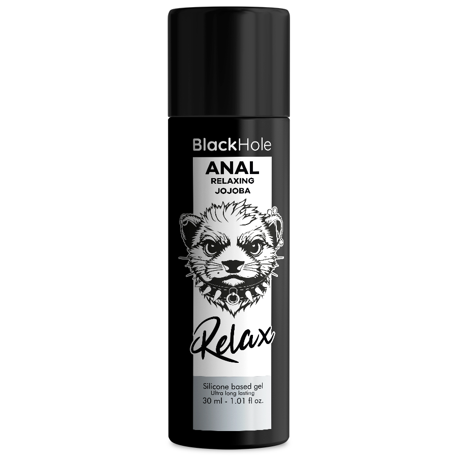 BLACK HOLE - RELAXANT ANAL JOJOBA RELAX BASE SILICONE