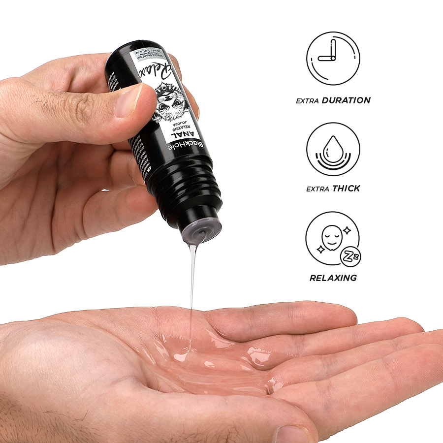 BLACK HOLE - RELAXANT ANAL JOJOBA RELAX BASE SILICONE