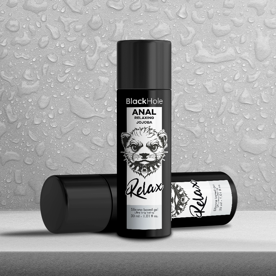 BLACK HOLE - RELAXANT ANAL JOJOBA RELAX BASE SILICONE