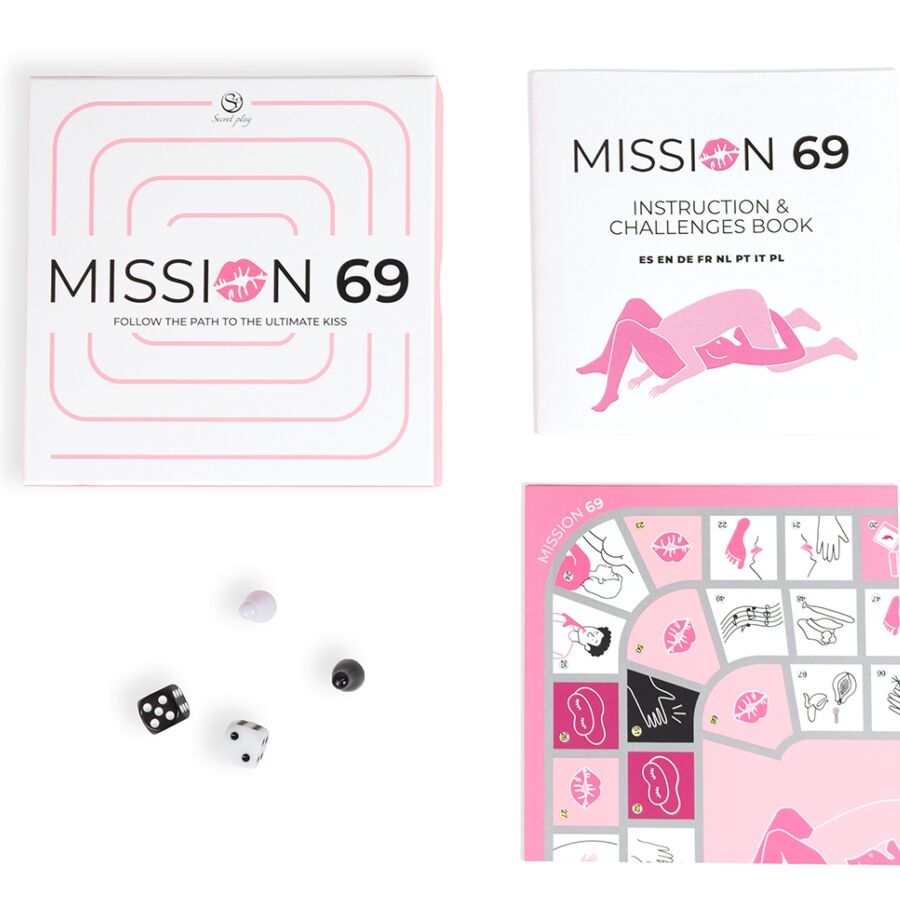 SECRET PLAY - JEU DE SOCIÉTÉ POUR COUPLES "MISSION 69"