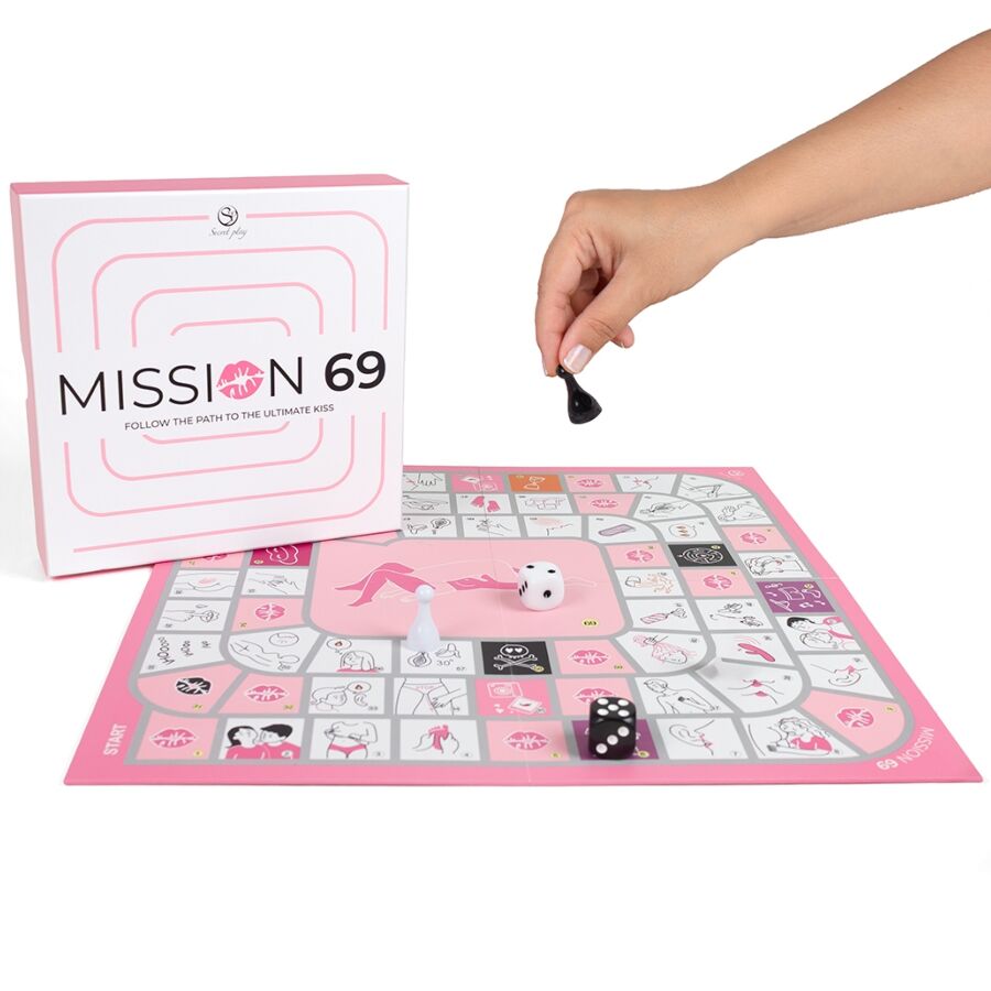 SECRET PLAY - JEU DE SOCIÉTÉ POUR COUPLES "MISSION 69"