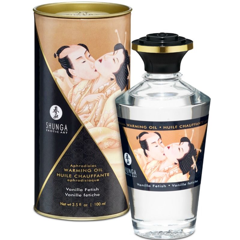 SHUNGA - HUILE DE MASSAGE À EFFET CHALEUR