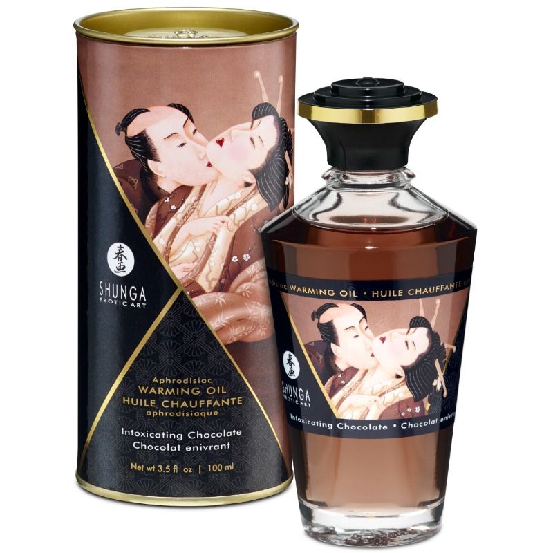 SHUNGA - HUILE DE MASSAGE À EFFET CHALEUR