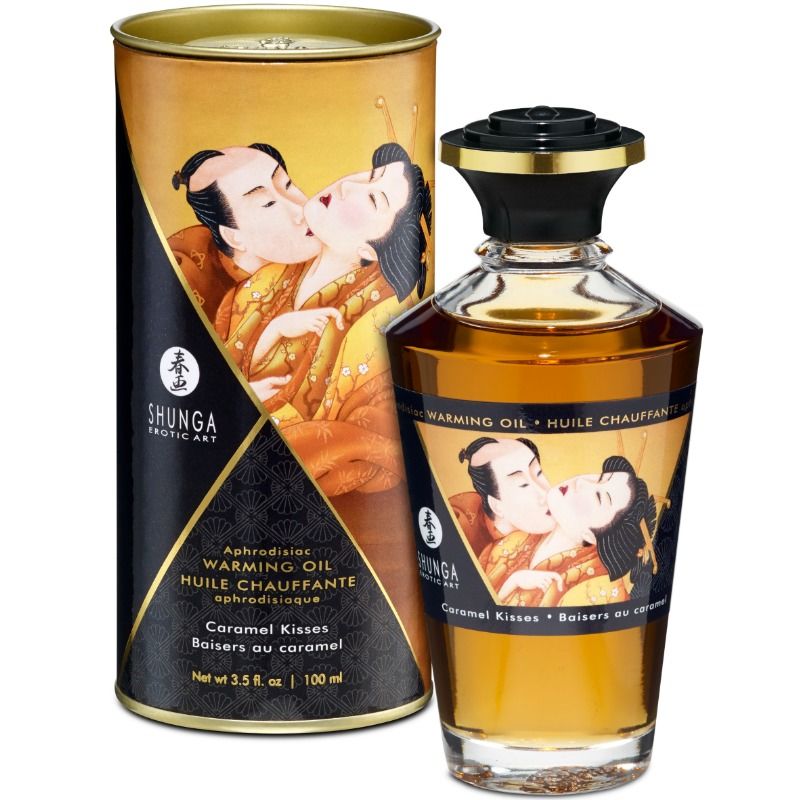 SHUNGA - HUILE DE MASSAGE À EFFET CHALEUR