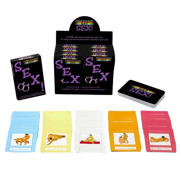 KHEPER GAMES - NAIPES DE SEXO GAY, JEU DE CARTES GAY