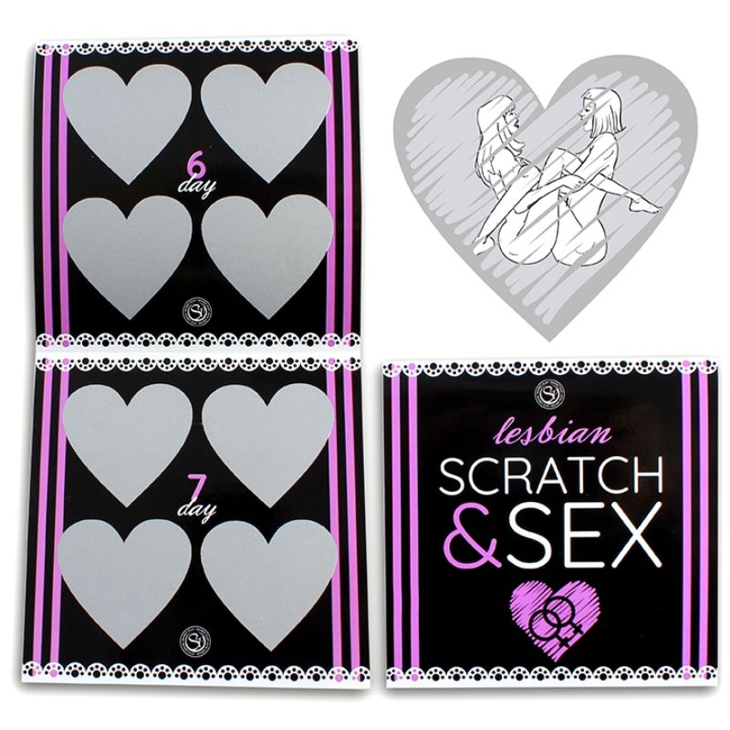 SECRETPLAY - JEU DE SCRATCH ET DE SEXE POUR COUPLES POSITIONS LESBIENNES