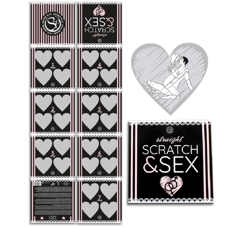 SECRETPLAY - JEU DE SCRATCH ET DE SEXE POUR COUPLES HAUTES